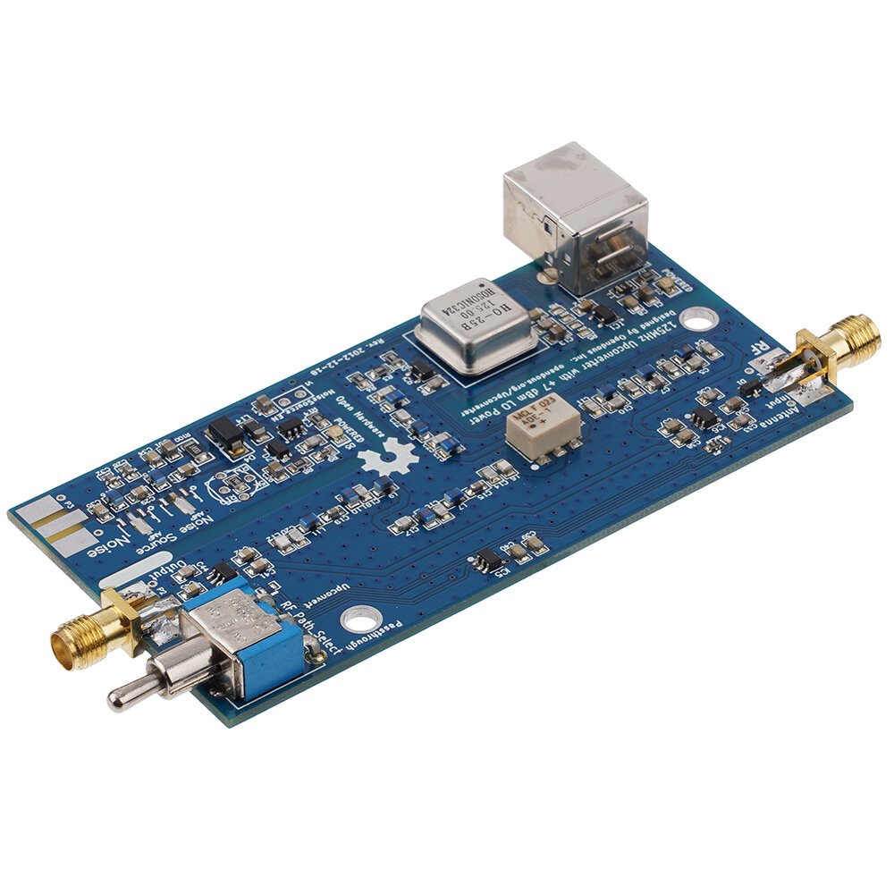 SDR Upconverter-125MHz-ADE para receptor HackRF One RTL2832 + R820T2