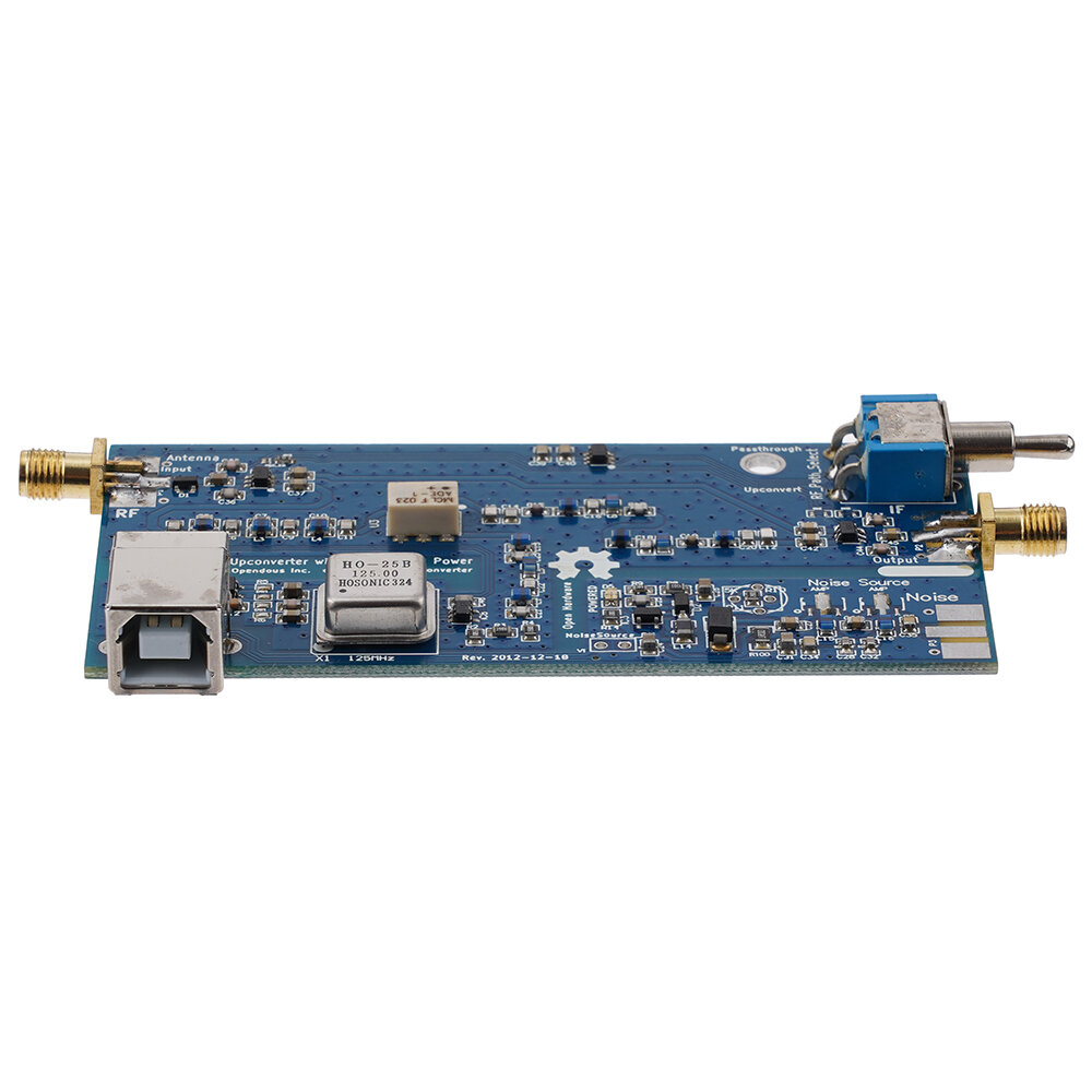 SDR Upconverter-125MHz-ADE para receptor HackRF One RTL2832 + R820T2