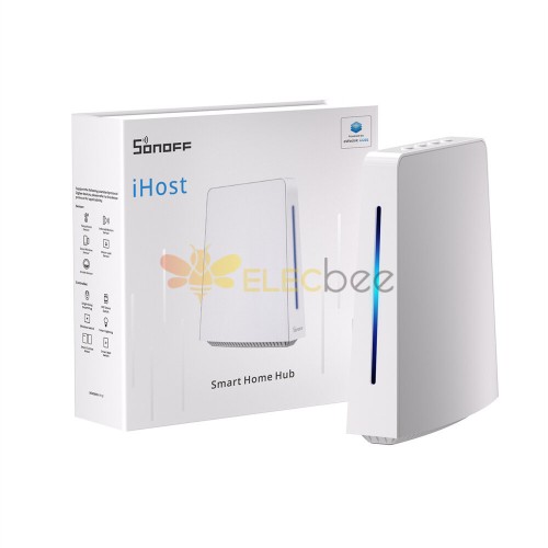 SONOFF iHost 4GB RV1126 DDR4 Smart Home Gateway Zigbee3.0 WiFi bluetooth Smart Home HUB Local Private Server Locally Control Devices Smart Scenes