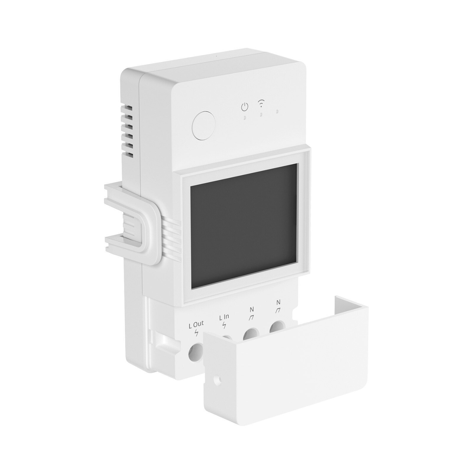 Sonoff POW Elite 20A Smart Wifi Power Meter Switch Controlador de energia inteligente Histórico de consumo de 6 meses Proteção contra sobrecarga de dados assistida com Alexa Google Home POWR320D