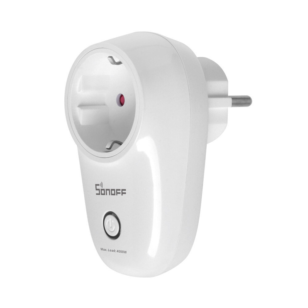 Sonoff S26R2TPF Padrão Europeu Smart WiFi Socket Suporte Controle Remoto de Voz para Telefone