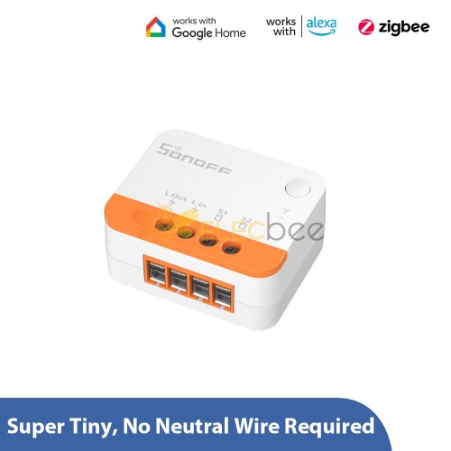 Sonoff ZBMINI L2 Smart Zigbe3.0 Switch Nenhum neutro necessário Módulo de relé de controle bidirecional inteligente Timer Controle de voz com Alexa Google Zigbe Hubs