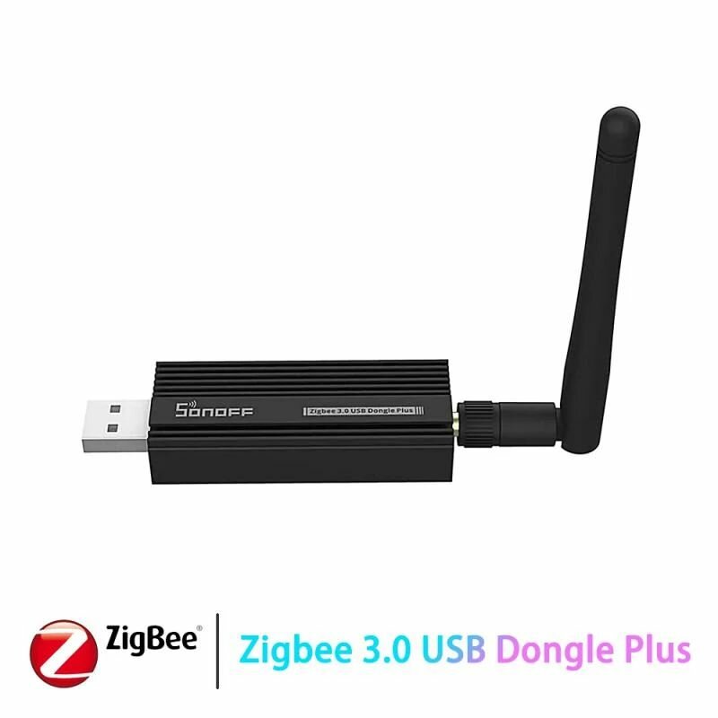 SONOFF Zigbe 3.0 Dongle USB E ZB Captura de interface USB com base de analisador de gateway de antena em TI CC2652P + CP2102N