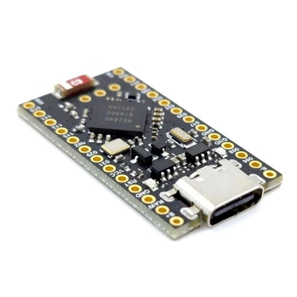 Placa de desenvolvimento SuperMini NRF52840 Bluetooth 5.0 ARM Cortex-M4F 1MB Flash 256kB RAM SoC sem fio de baixa potência