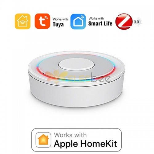 Tuya homekit zigbe wired gateway hub app controle remoto inteligente casa inteligente ponte suporte controle de voz com alexa google casa