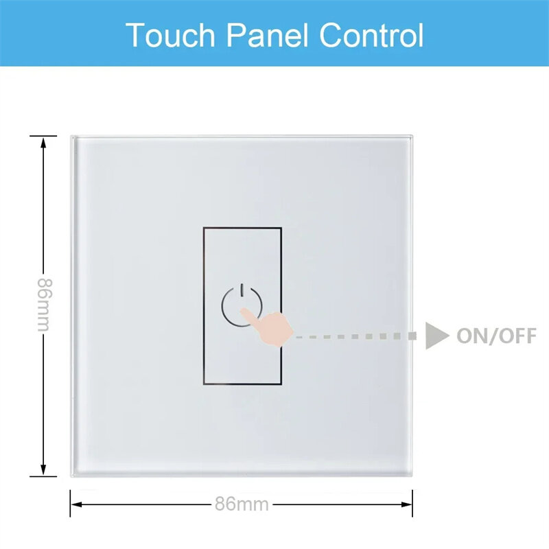 Tuya Smart Life WiFi 40A Interruptor de alta potência para caldeira Aquecedor de água Ar condicionado Tuya App Control funciona com Alexa Google Home Siri Yandex