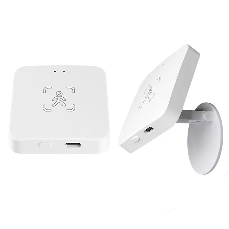 Tuya WiFi / Zigbe3.0 Smart Human Presence Sensor with Bracket Luminance/Distance Detection Smart Life APP Home Automation for Z2M Alexa Google