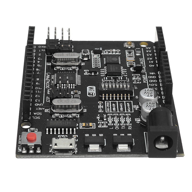 Módulo UNO+WiFi R3 ATmega328P+ESP8266 32Mb de memória USB-TTL CH340G