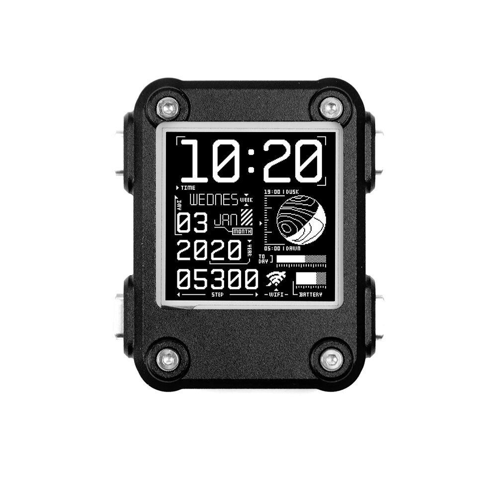 Watchy 2.0 PLUS Programmable Electronic Watch ESP32 Based Smart Watch Open Source E-Paper Display bluetooth Connectivity Real-Time Clock Gesture Detection