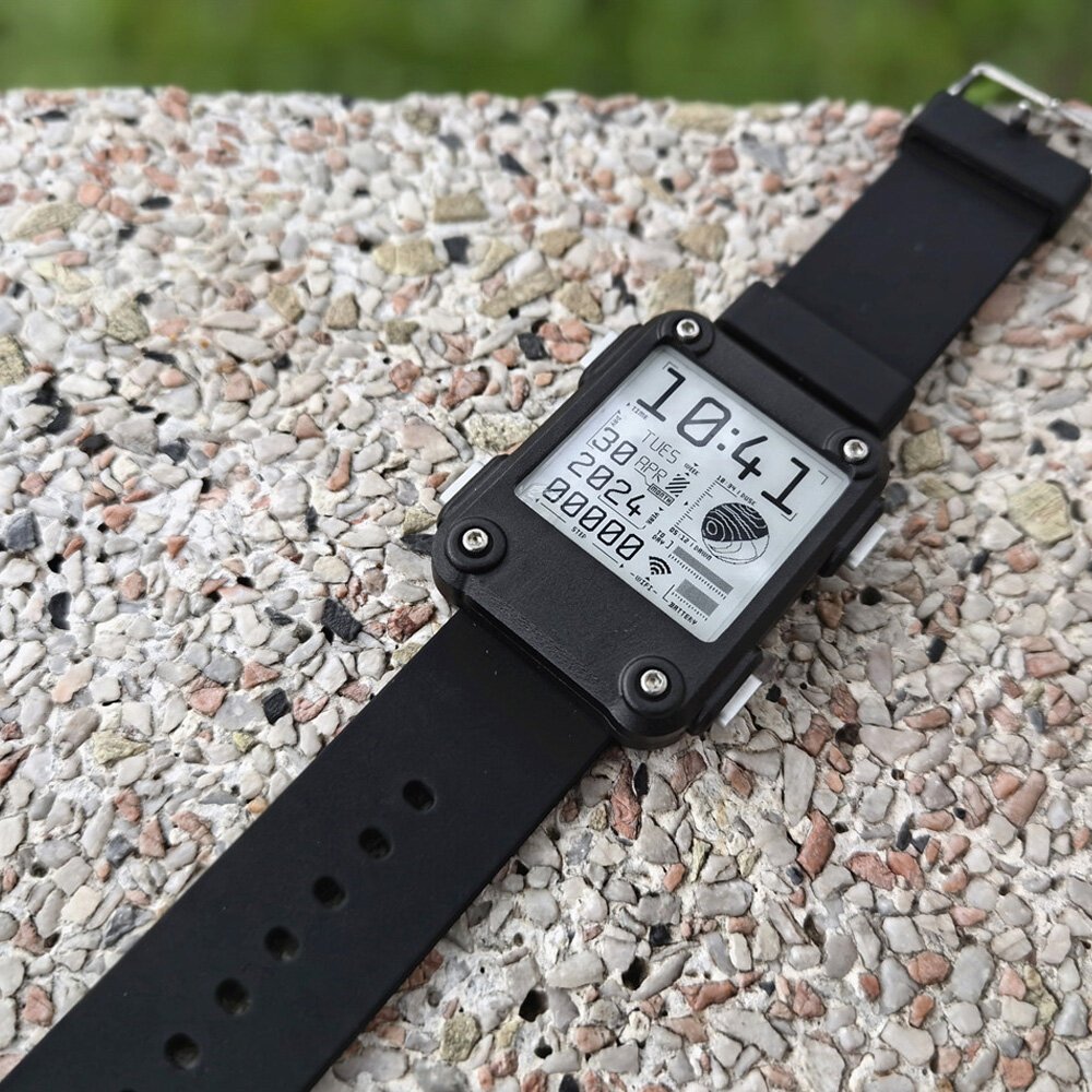 Watchy 2.0 PLUS Programmable Electronic Watch ESP32 Based Smart Watch Open Source E-Paper Display bluetooth Connectivity Real-Time Clock Gesture Detection