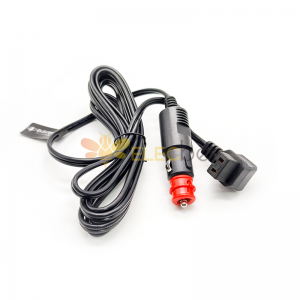 12V/24V Car Cigarette Lighter Power Cable For Car Refrigerator Power Cable 2M