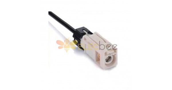 Fakra B Code Waterproof Straight Female Connector White Radio Phantom ...