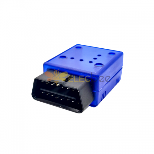 Automobile Shell 16 Pin OBD2 Diagnosis Plug Connector Elm327 Bluetooth OBD  Male