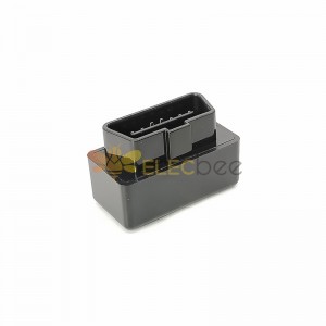 Automobile OBD Shell OBD2 Male Plug Connector Elm327 Bluetooth Minishell J1962M Diagnostic