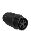 Tomada IEC 62196-3 para SEA J1772 EV Carregador Receptáculo AC Charge 32A 250V Adaptador