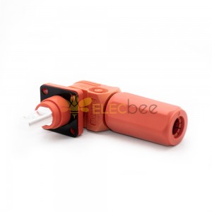 120A Energiebatterie-Speicheranschluss Surlok-Stecker rechtwinklig 6 mm 25 mm² IP67 Rot