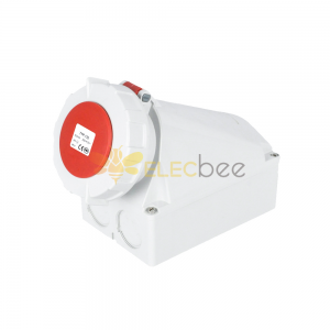 Wasserdichte Industriesteckdose 4Pin 63A 400V 3P+E IP67