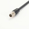 Cavo Gigabit Ethernet Cat6A codificato M12 X da 8 pin maschio a 8 pin femmina 2 metri