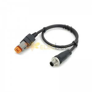 M12 남성 5Pin Nmea 2000 케이블에 Dt06-4S 0.5 미터