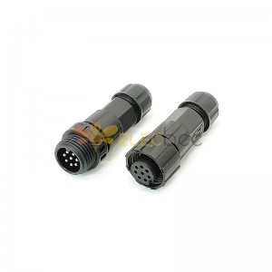 M16 Waterproof LED Power Connector IP68 8 Pin Male Female Plug Welding Electrical Wire Connector