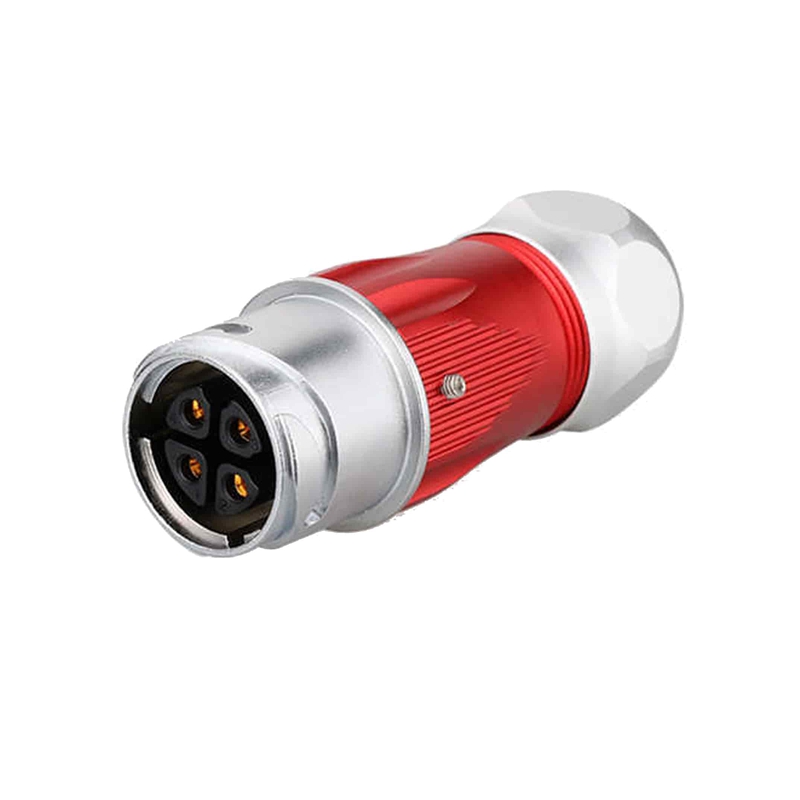 DH-20 power In-line connector M20 4-pin female plug 500 V 20 A IP67