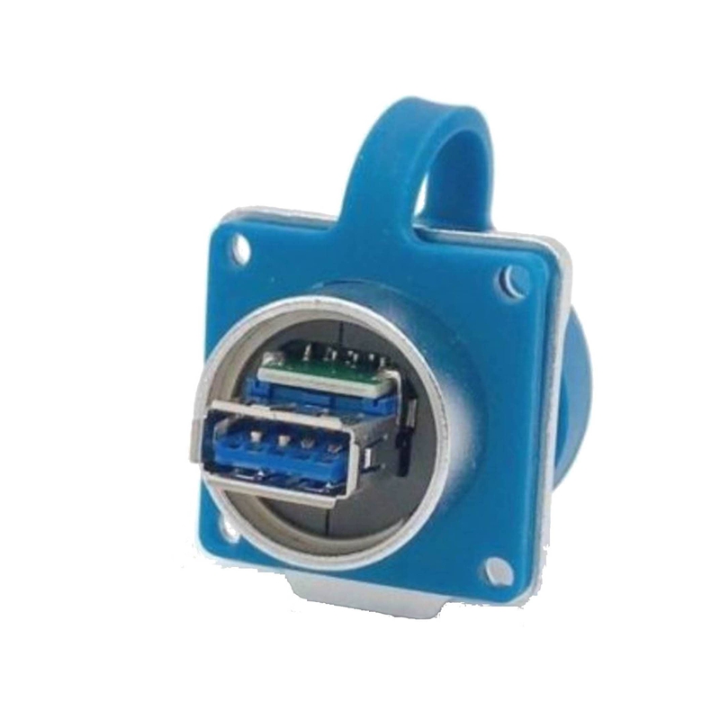 DH-24 Data USB3.0 chassis connector IP67