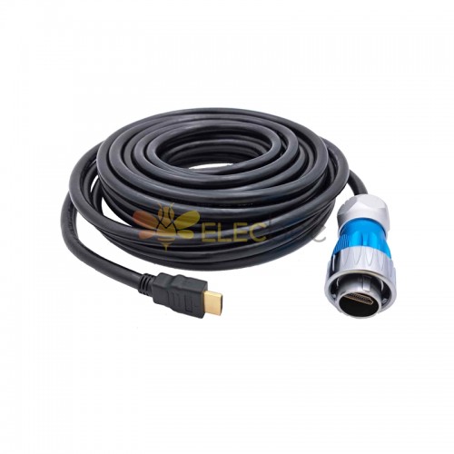 DH-24 HDMI cable ELECBEE to HDMI male 10 m IP67