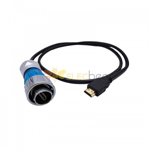 DH-24 HDMI cable ELECBEE to HDMI male 1 m IP67