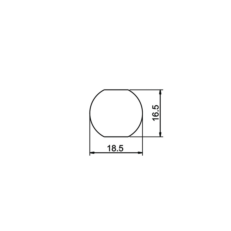 LP-16 power chassis connector M16 5-pin female round max. 250 V 5 A IPX8