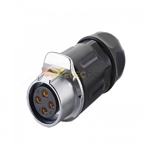 LP-20 power connector M20 4-pin female max. 500 V 20 A IPX8