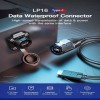 LP-16 Data 1m USB C 3.1 Cable with IP68 Gen1(500MB/S)