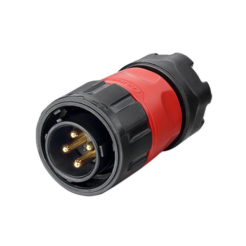 YM-20 power connector M20 4-pin male plug 500 V 20 A IP67