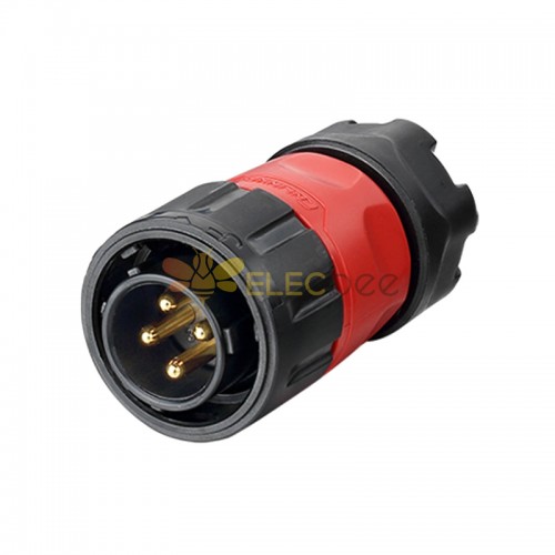 YM-20 power connector M20 4-pin male plug 500 V 20 A IP67