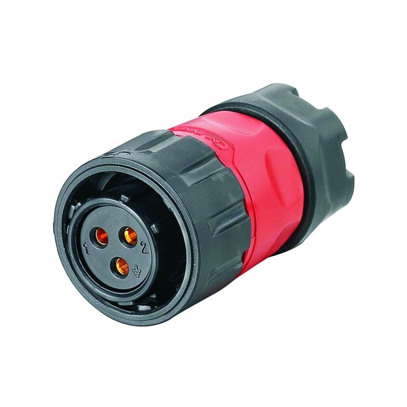 YM-20 power connector M20 3-pin female plug 500 V 20 A IP67