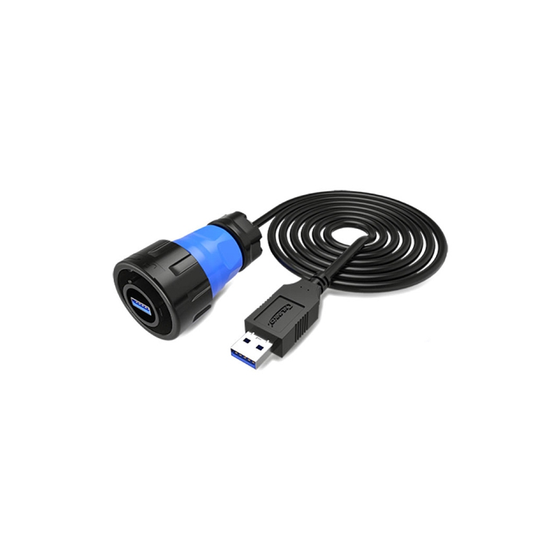 YM-24 Data USB cable IP68, USB 3.0 ELECBEE to type A male 1 m