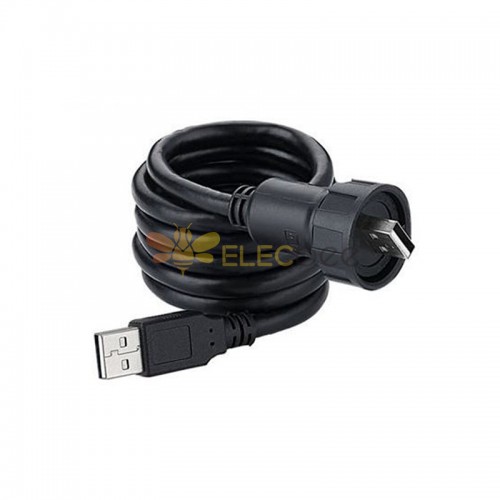 YU-Data USB 2.0 Cable Typ A male to Typ A male 1 m