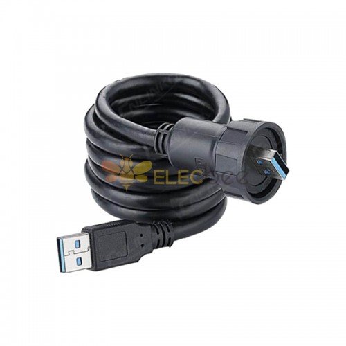 YU-Data USB 3.0 Cable Typ A male to Typ A male 1 m IP67