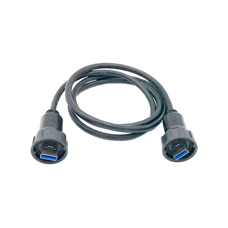 YU-Data USB 3.0 Cable Typ A male to Typ A male 1 m IP67