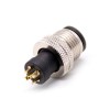 M12 Molded Cable Connector A Code Straight 5pin Male Non-shield connector