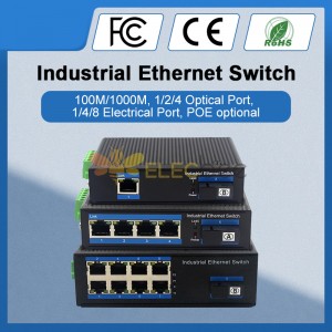 1000M Industrie-Switches 1/4/8/16Port SPF Netzwerk-Switch PoE-Switch Netzwerk-Switch Ethernet-Switch Ethernet