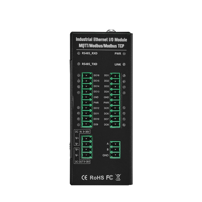 16 Digital Input Dual Ethernet I/O Module for Industrial Data Collect EB-M410E