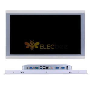 18.5 inch TFT LED Panel IPC Fanless Resistive Capacitive Touch Control Industrial All-in-one PC