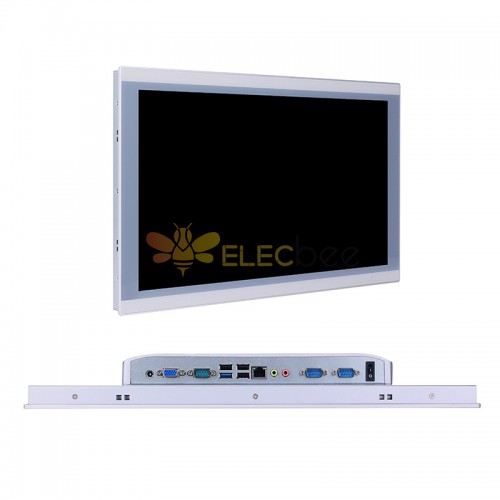 19 inch TFT LED Panel IPC Fanless Resistive Capacitive Touch Control Industrial PC All-in-one