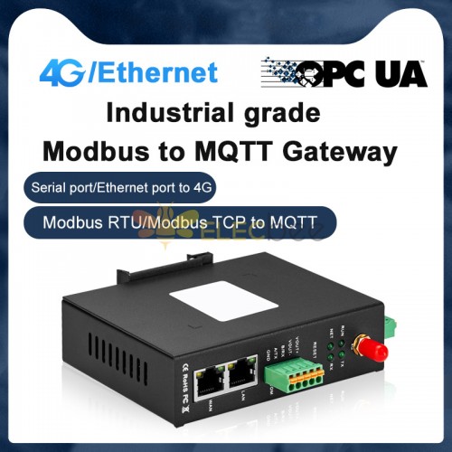 4G Gateway Modbus RTU/TCP to MQTT Converter Compatible Huawei Cloud IoT ...