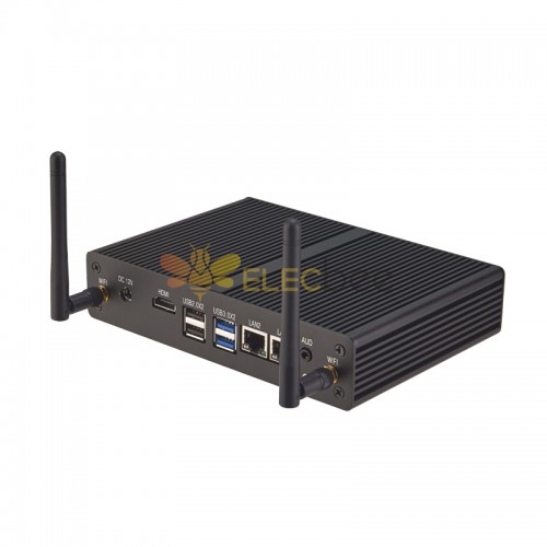 ARM Mini PC Intel Celeron J4125 Quad-Cores 2.7GHz 2x LAN Windows 10 Linux Embedded IoT Industrial Computer