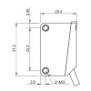 Fotoelektrischer Schalter mit Hintergrundunterdrückung BGS Fotoelektrischer Sensor