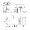 Digitaler Windsensorschalter zur Aufzeichnung des Windgeschwindigkeitssenders