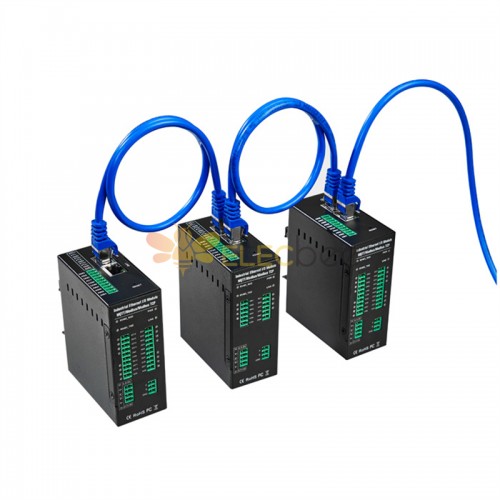 Dual-Ethernet-Remote-I/O-Modul für die Datenerfassung in der industriellen Automatisierung EB-M100E