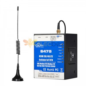 Dual Sim Ethernet Cellular IoT RTU Datenerfassungsüberwachung RTU unterstützt RS485 Modbus Master/Slave EB-S475