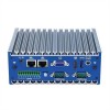 Fanless Mini Desktop Industrial Computer J1900 Rail with GPIO Fanless TPM RS232/RS485 Serial Port Control Computer